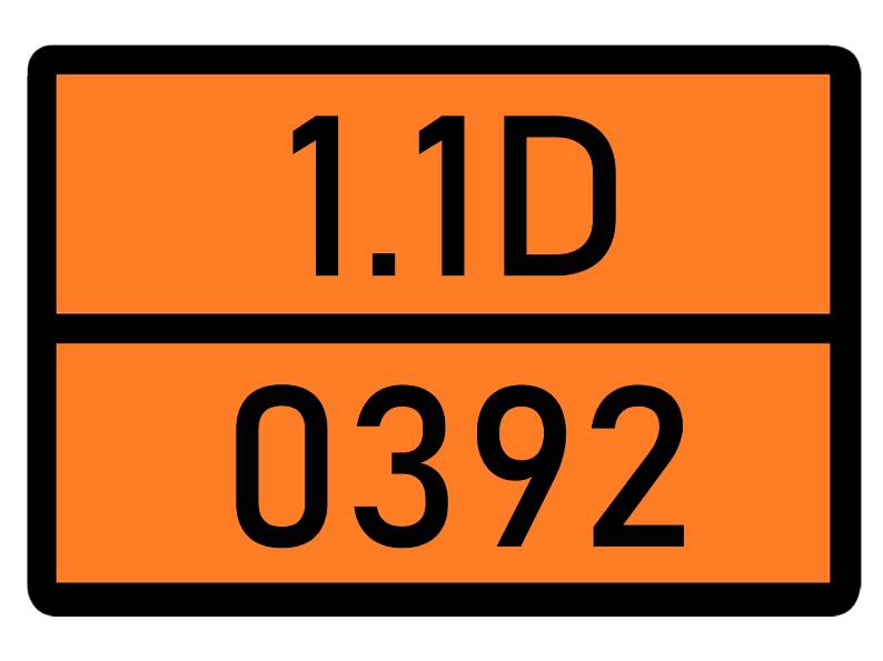 Детальное изображение элемента табличка 1.1d-0392 от ALLPARTS.SU