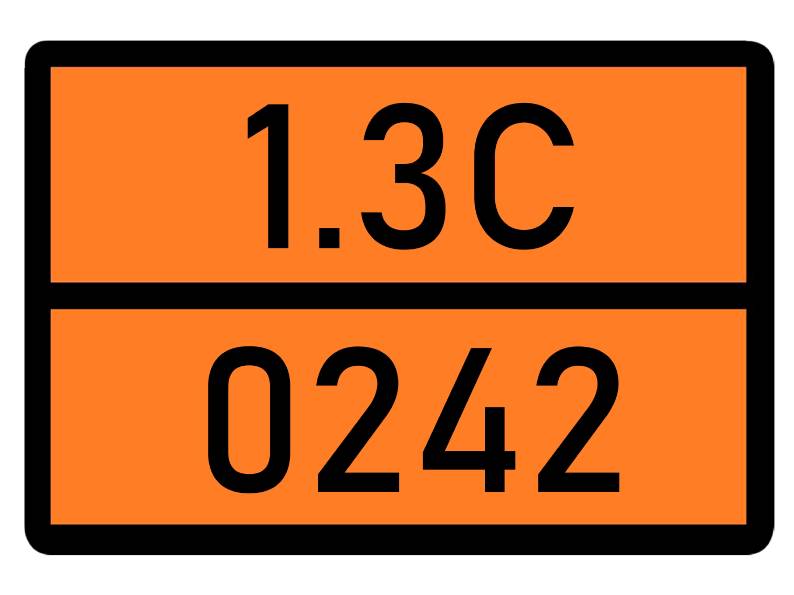 Детальное изображение элемента табличка 1.3с-0242 от ALLPARTS.SU