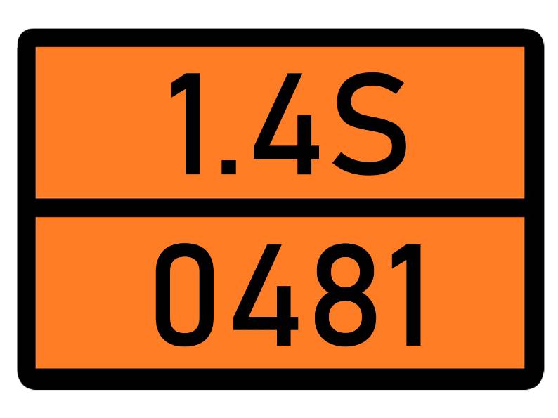 Детальное изображение элемента табличка 1.4s-0481 от ALLPARTS.SU