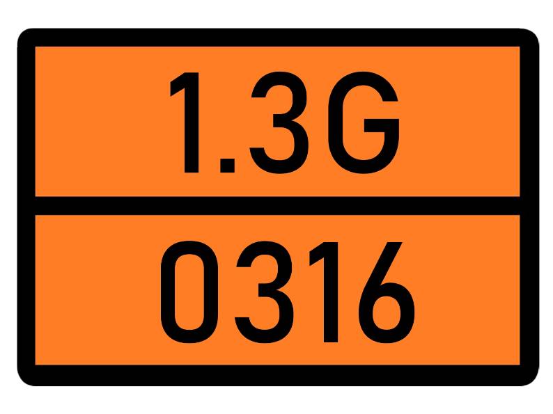 Детальное изображение элемента табличка 1.3g-0316 от ALLPARTS.SU