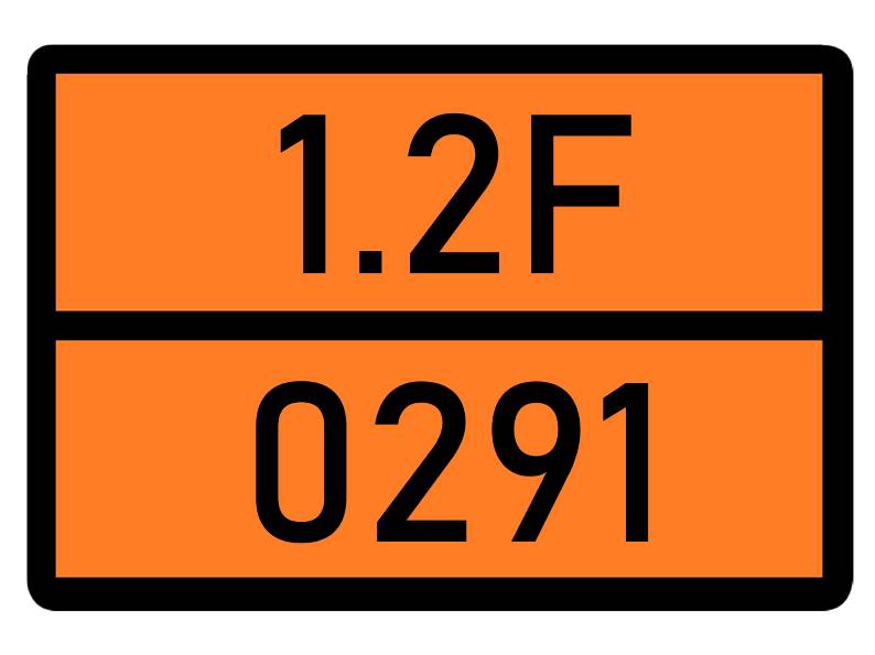 Детальное изображение элемента табличка 1.2f-0291 от ALLPARTS.SU