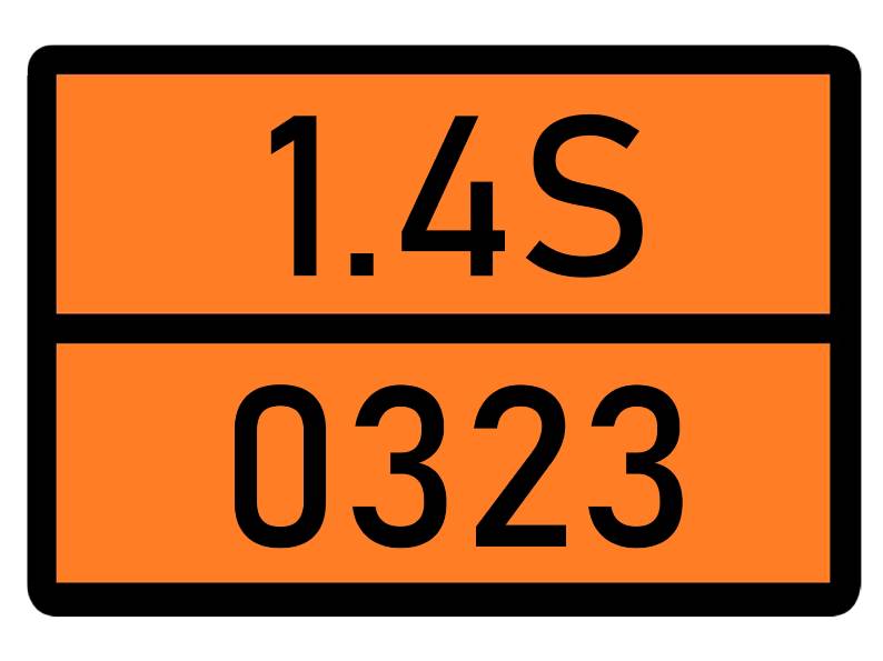 Детальное изображение элемента табличка 1.4s-0323 от ALLPARTS.SU