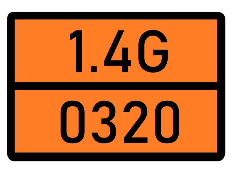 Детальное изображение элемента табличка 1.4g-0320 от ALLPARTS.SU