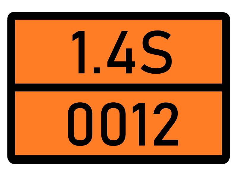 Детальное изображение элемента табличка 1.4s-0012 от ALLPARTS.SU