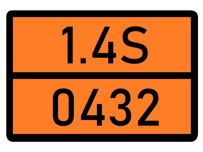 Детальное изображение элемента табличка 1.4s-0432 от ALLPARTS.SU