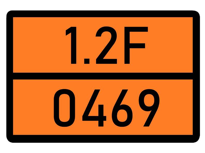 Детальное изображение элемента табличка 1.2f-0469 от ALLPARTS.SU