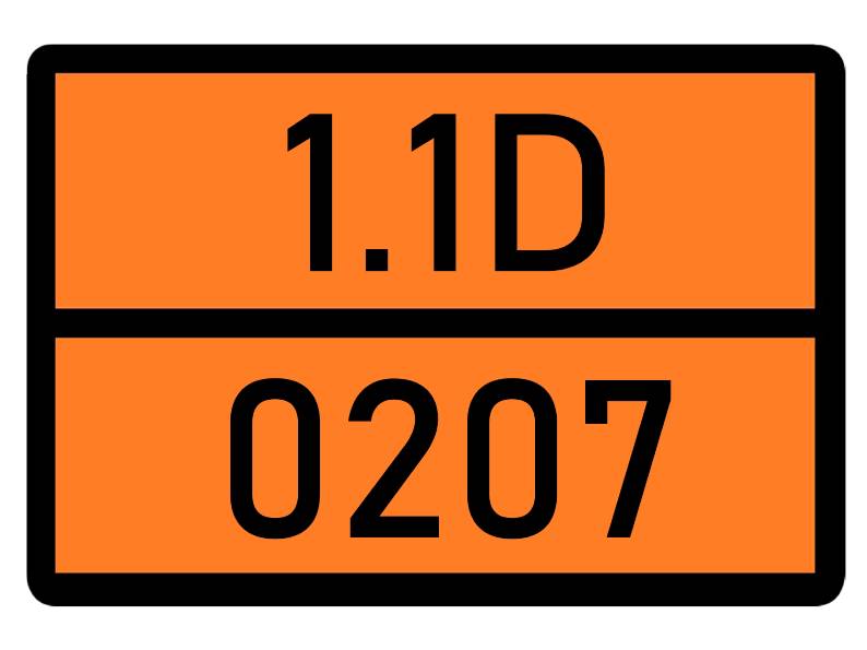 Детальное изображение элемента табличка 1.1d-0207 от ALLPARTS.SU