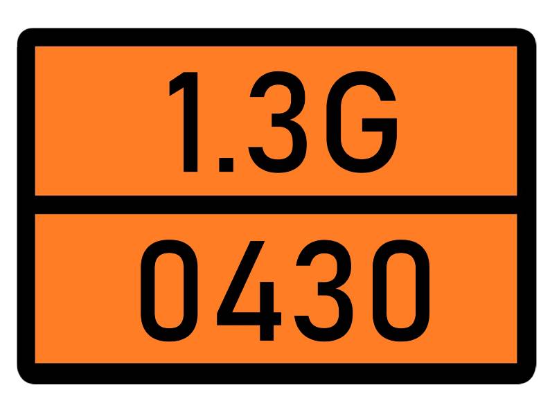 Детальное изображение элемента табличка 1.3g-0430 от ALLPARTS.SU