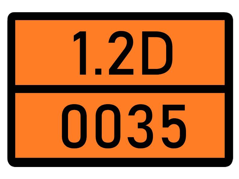 Детальное изображение элемента табличка 1.2d-0035 от ALLPARTS.SU
