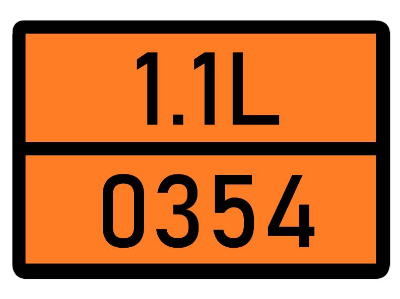 Детальное изображение элемента табличка 1.1l-0354 от ALLPARTS.SU