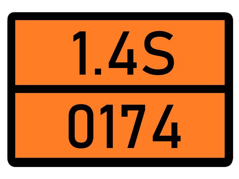 Детальное изображение элемента табличка 1.4s-0174 от ALLPARTS.SU