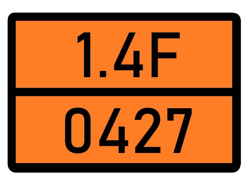 Детальное изображение элемента табличка 1.4f-0427 от ALLPARTS.SU