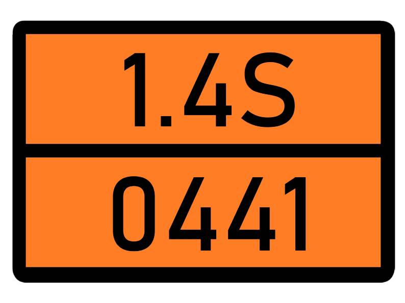 Детальное изображение элемента табличка 1.4s-0441 от ALLPARTS.SU