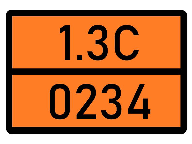 Детальное изображение элемента табличка 1.3с-0234 от ALLPARTS.SU