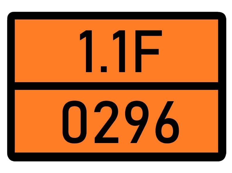 Детальное изображение элемента табличка 1.1f-0296 от ALLPARTS.SU