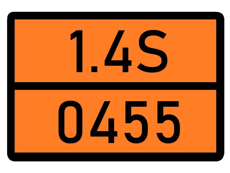 Детальное изображение элемента табличка 1.4s-0455 от ALLPARTS.SU