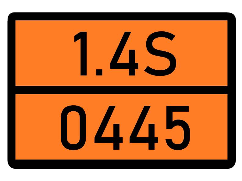 Детальное изображение элемента табличка 1.4s-0445 от ALLPARTS.SU