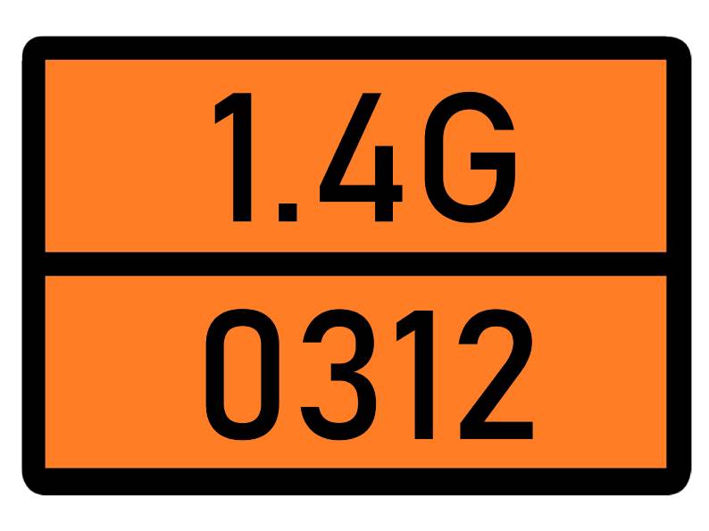 Детальное изображение элемента табличка 1.4g-0312 от ALLPARTS.SU
